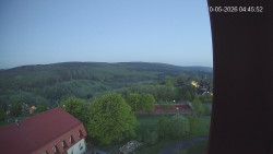 Panorama západ