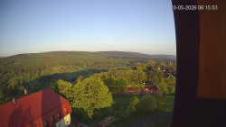 Panorama západ