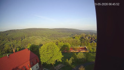 Panorama západ