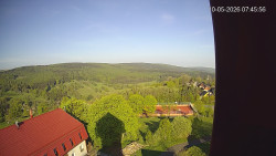 Panorama západ