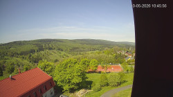 Panorama západ