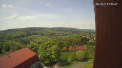 Panorama západ