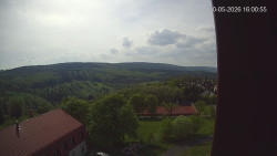 Panorama západ