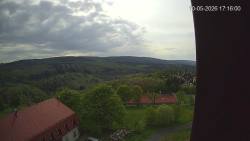 Panorama západ
