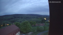 Panorama západ
