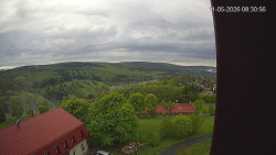 Panorama západ