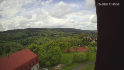 Panorama západ