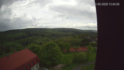 Panorama západ