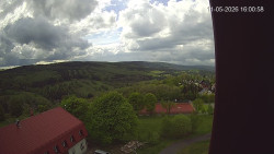 Panorama západ