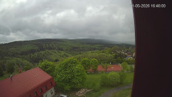 Panorama západ