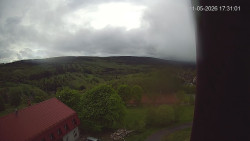 Panorama západ