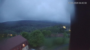 Město Hora Svaté Kateřiny - Panorama západ - 12.5.2026 v 04:45