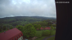 Panorama západ