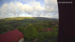 Město Hora Svaté Kateřiny - Panorama západ - 12.5.2026 v 06:45