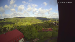 Město Hora Svaté Kateřiny - Panorama západ - 12.5.2026 v 07:45