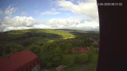 Panorama západ