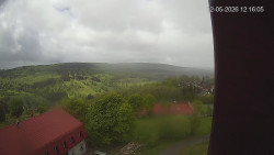 Panorama západ