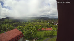 Panorama západ