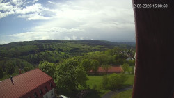 Panorama západ