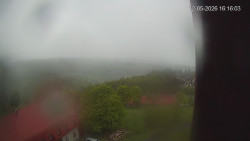 Panorama západ