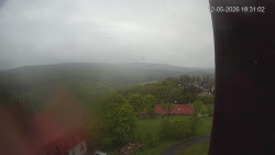 Panorama západ