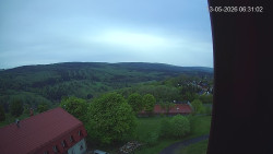 Panorama západ