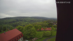 Panorama západ