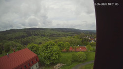 Panorama západ