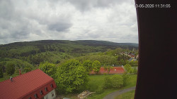 Panorama západ