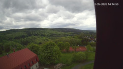 Panorama západ