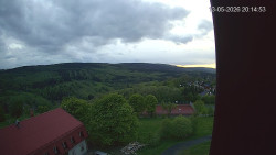 Panorama západ