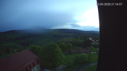Panorama západ