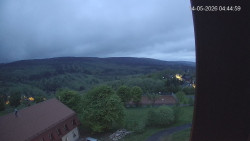 Panorama západ