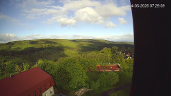 Panorama západ