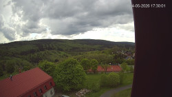 Panorama západ