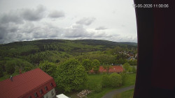 Panorama západ