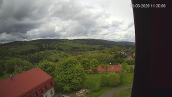 Panorama západ