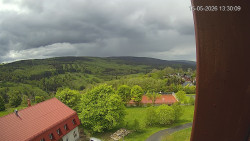 Panorama západ