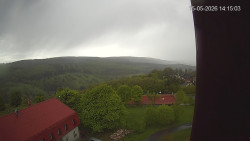 Panorama západ