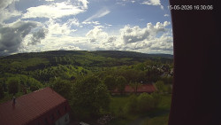 Panorama západ