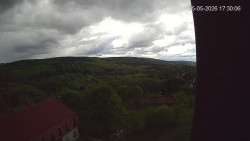 Panorama západ