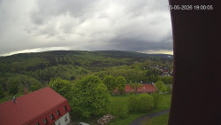 Panorama západ