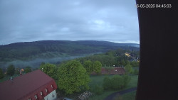 Panorama západ