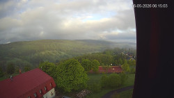 Panorama západ