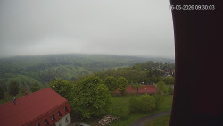 Panorama západ