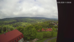 Panorama západ