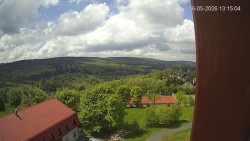 Panorama západ