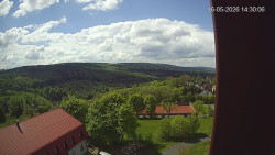 Panorama západ