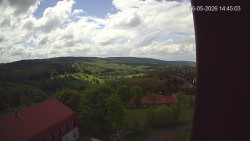Panorama západ