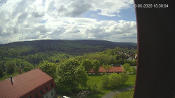 Panorama západ